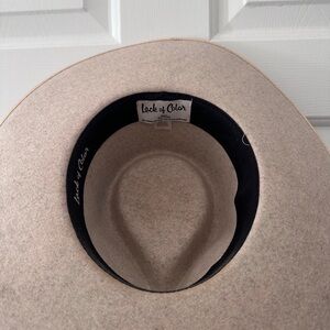 Lack Of Color Beige Wool Hat